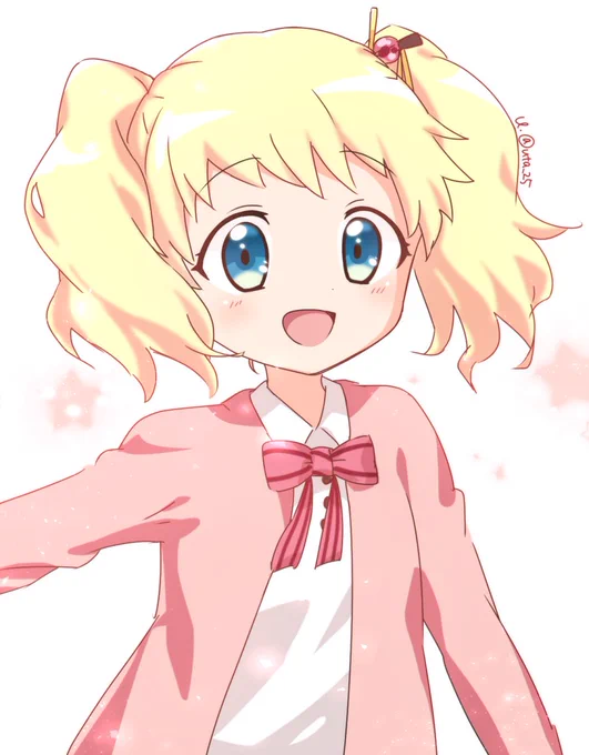 アリス誕生日おめでとうございます!?
#きんモザ #きんいろモザイク
#アリス・カータレット生誕祭2020 