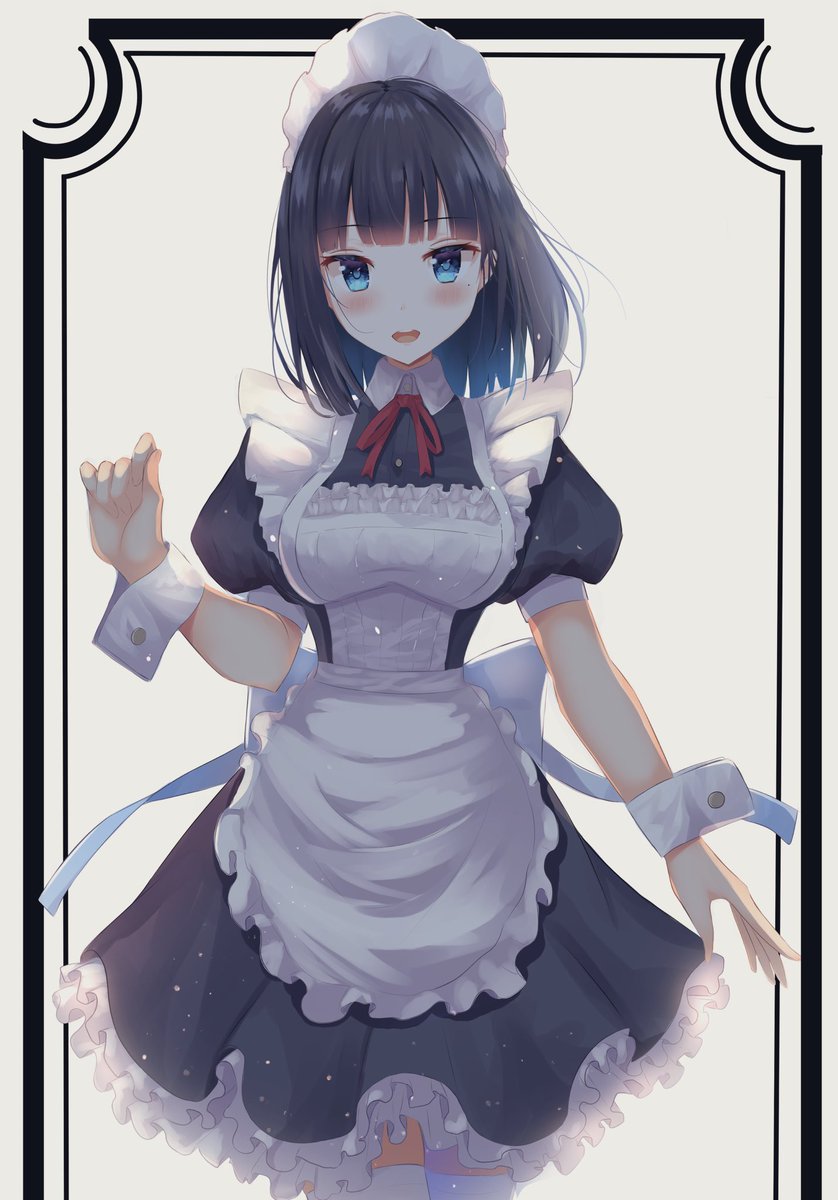 メイドさん かなたのイラスト