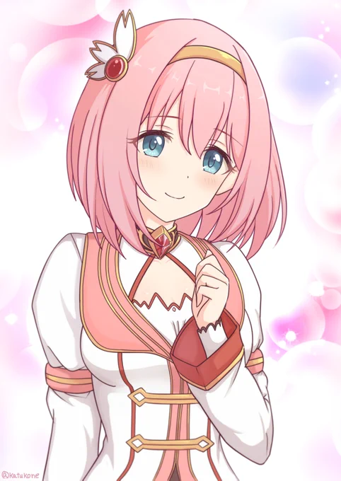 過去絵ですけどお誕生日記念に
#プリコネR
#ユイ誕生日 