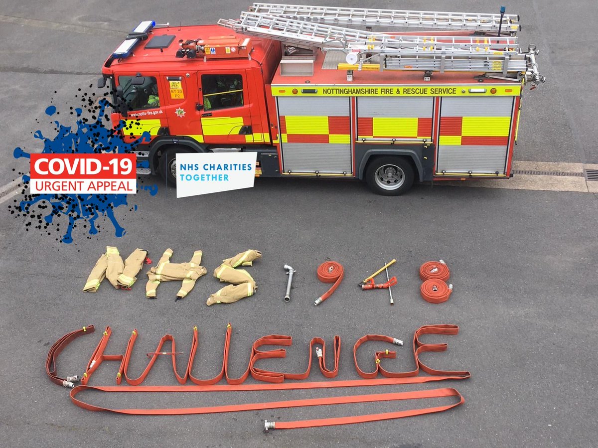 With almost £400 raised for NHS Charities Together in just over a week, help us raise even more ..... simply donate below 

justgiving.com/NHS1948challen…

We also encourage you to help spread the word, get your friends and family to donate, and take on Support the NHS - 1948 Challenge