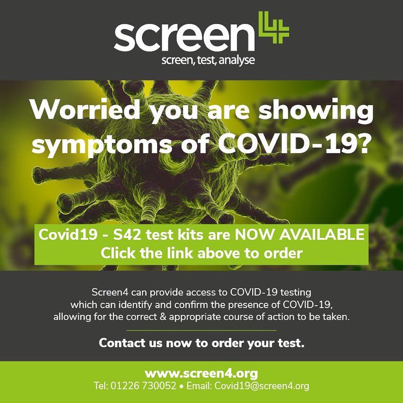 Screen4org's tweet photo. Are you showing symptoms of Covid-19? 
Our back to lab self test kits are now available to buy online! Order yours now 🧪
https://t.co/Ln5pOYHoHA 
It clearly and accurately indicates if you have Covid-19 or not.

 #covid19  #virus  #test https://t.co/2eiRAUnc0j