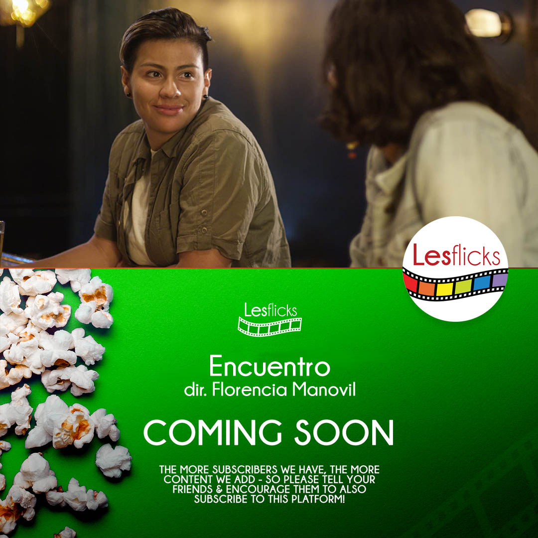 Lesflicks's tweet photo. 🍿ENCUENTRO - Global digital release
Claudia's night out with friends is disrupted by an encounter with the captivating Isabel.
@MynahFilms 
#Encuentro #SundaySpecial #comingsoon #streamingnow #lesbianfilm 
SUBSCRIBE to our VOD platform TO WATCH : ➡️https://t.co/VRuUx8QewK⬅️ https://t.co/TAUWaxxuEh
