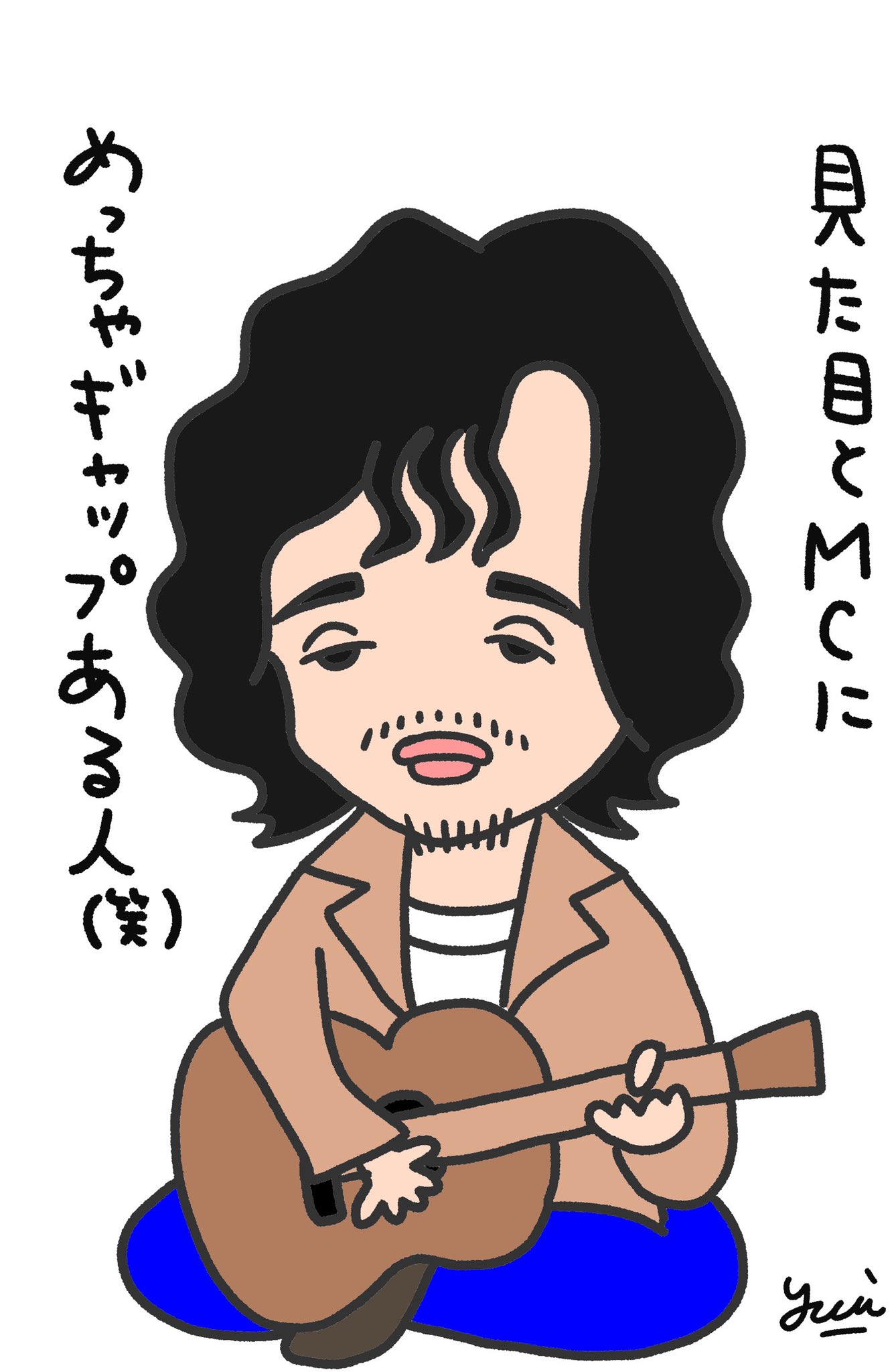 Yui Bawファンなロック女子 4 26渋谷oto 斉藤和義 歌も好きだけど ライブのmcがめっちゃ好き 似顔絵 イラスト 絵描きさんと繋がりたい お絵描きさんと繋がりたい デジタルイラスト 斉藤和義 T Co 8mnp4olvyb Twitter