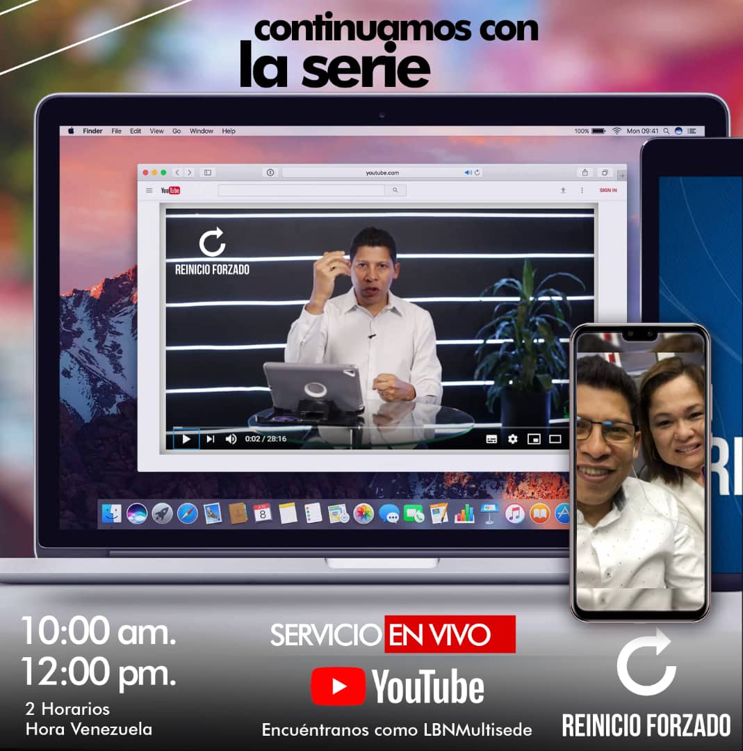 LBNMultisede's tweet photo. 🤚🏽🤳¡Conéctate con nosotros hoy!
✅10am o 12m
▶️Canal de Youtube: "LBN Multisede"
#LBNMEnCasa https://t.co/TdbCJuxq3R