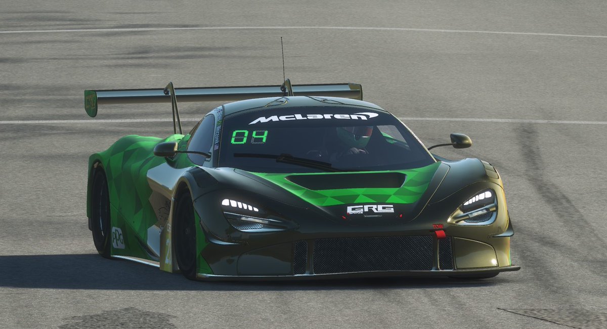 eSports_GRG's tweet photo. The #SimStickers @customerracing 720s is competing at @SilverstoneUK in @CF_Endurance #WSCC with @MalcolmSchneid9 @ramiroperez12 today. Follow us here https://t.co/tEonpSvRxJ https://t.co/Y3lTa3rsdM