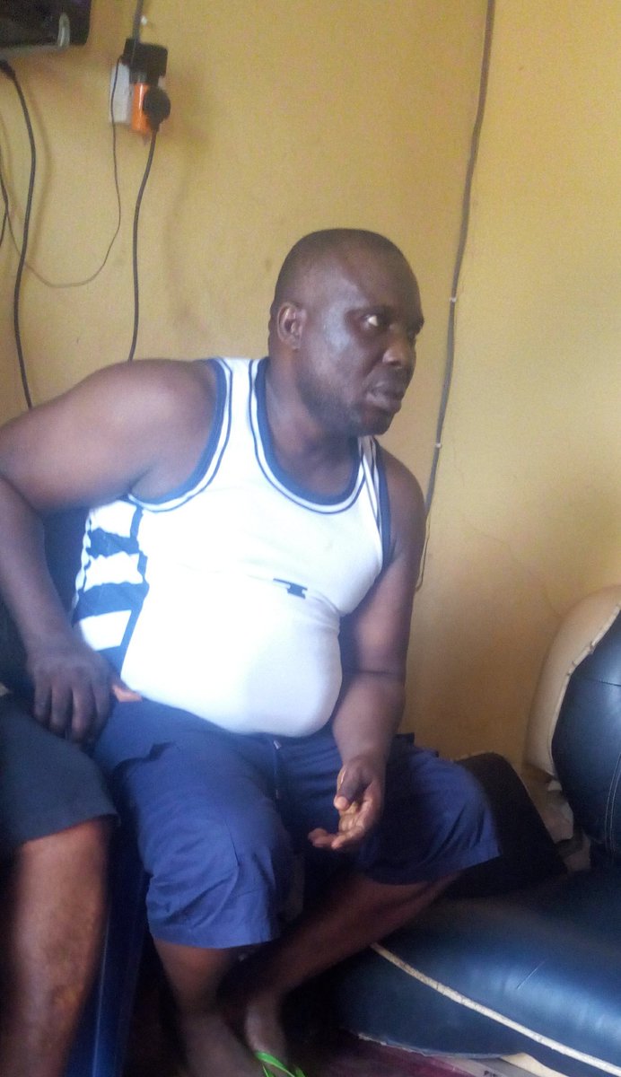 The suspect is the husband by by name Mr. Ikechukwu Atansi popularly known as Agbada from Umudum village in Isu Aniocha Anambra North.he lives with his wife Mrs Rita Onyemauchechkwu Onyebuchi at Chima's compound in Ezimezi village, Amawbia.