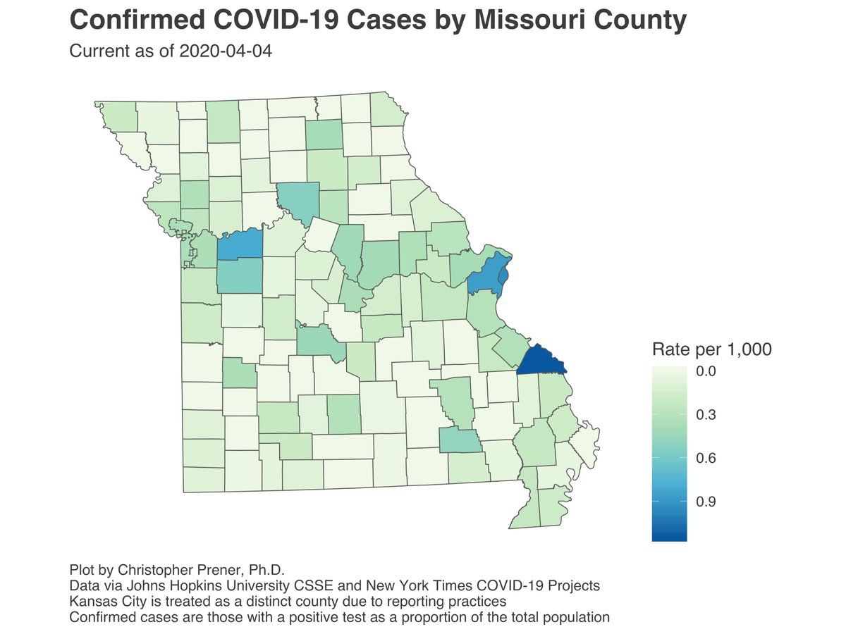 Back with my morning  #COVID19 update  for Missouri after a day off due to data reporting lags. I’ve seen some talk about when our “peak” is going to be here in  #StLouis - not forecasting but we definitely are not showing signs of a peak yet - steady growth continues in MO. 1/12