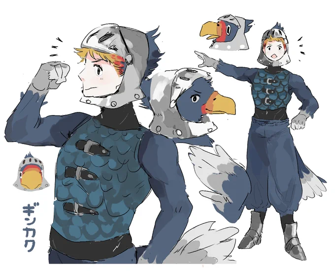 あつ森 擬人化?獣人化?
ギンカクとロボ!!!! 