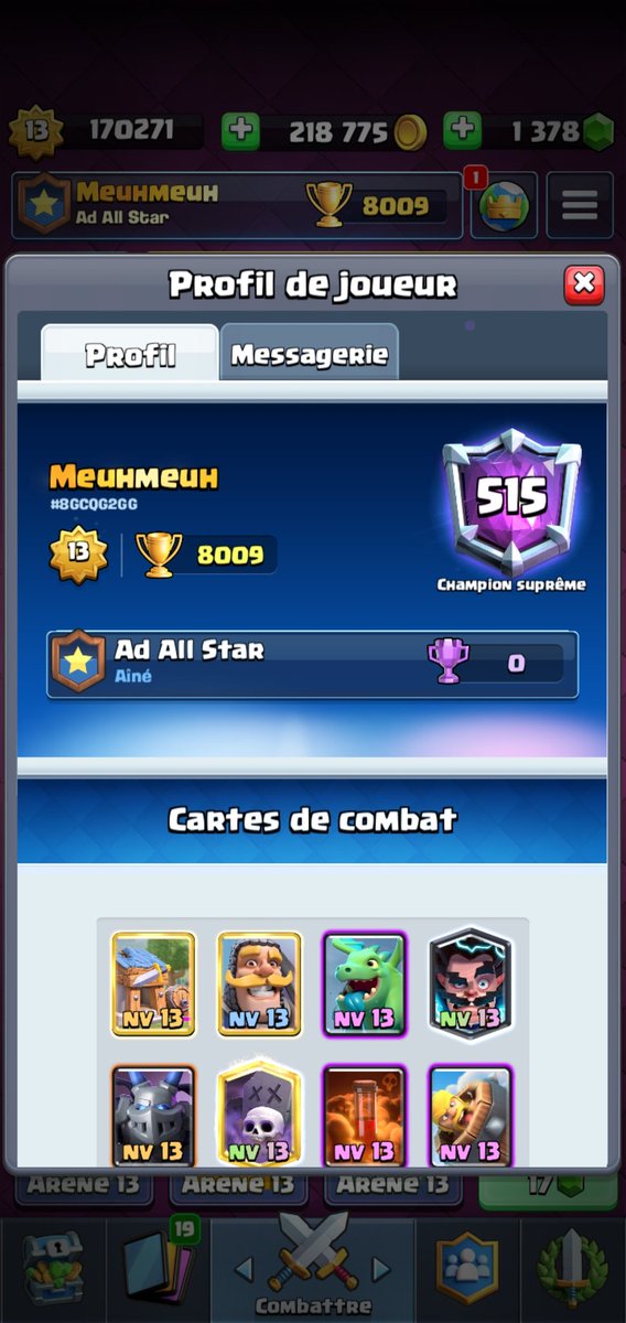 Meuhmeuh19's tweet photo. Les 8k c est validé !! 😁 https://t.co/1vFfoEN9dm