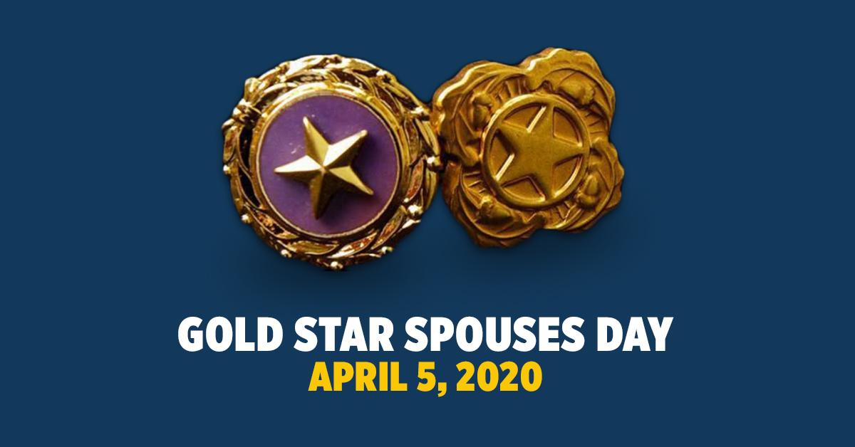 We are forever indebted to #GoldStarSpouses whose support and strength is unmatched. Thank you for your service and sacrifice.