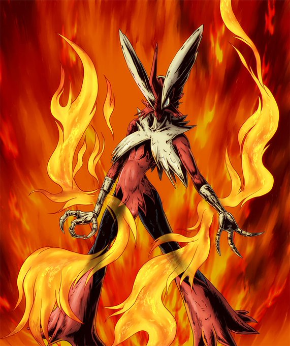 メガバシャーモのtwitterイラスト検索結果