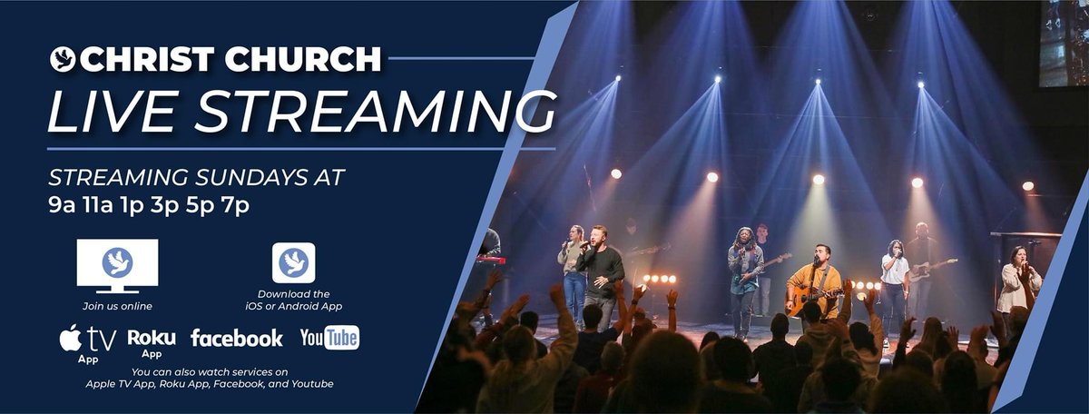 Join us for service online during ever other hour starting at 9!
#ccla #ccBeTheChurch