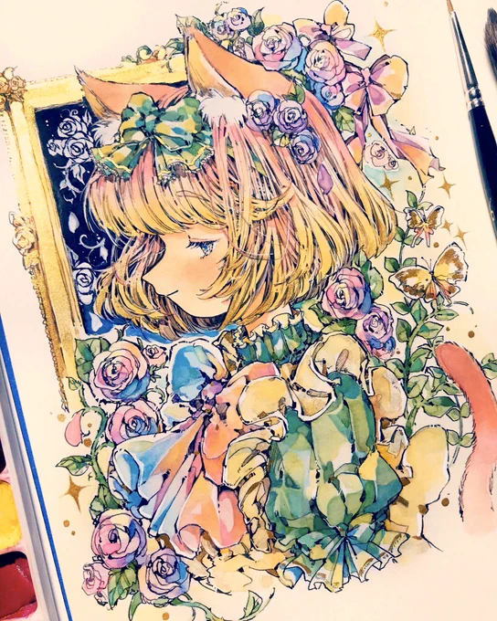 #絵描き繋がれ

きたむらさんご指名ありがとうございました✨

お気に入り〜 