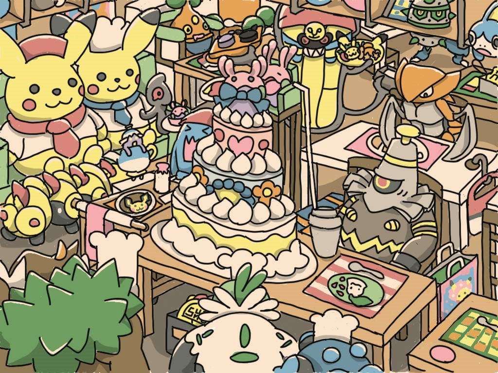 Sum ヌメラとヨノワールさんとポケモンカフェ