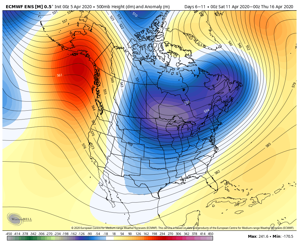 WX_Marker's tweet photo. Guidance still persistent on a pattern flip in next 10 days. Keep in mind, example avg temps in the mid-upper 50s for OH Valley #NotJanuary #Cooler https://t.co/roE908oruK