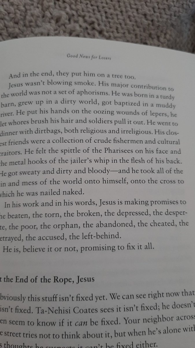 ladyofthehase's tweet photo. Getting ready for a different Easter  

And the Gospel just took my breath away. 

Thank you, Jesus! And thank you for putting it into words, @jaredcwilson #imperfectdisciple https://t.co/xoCwDtamJ1