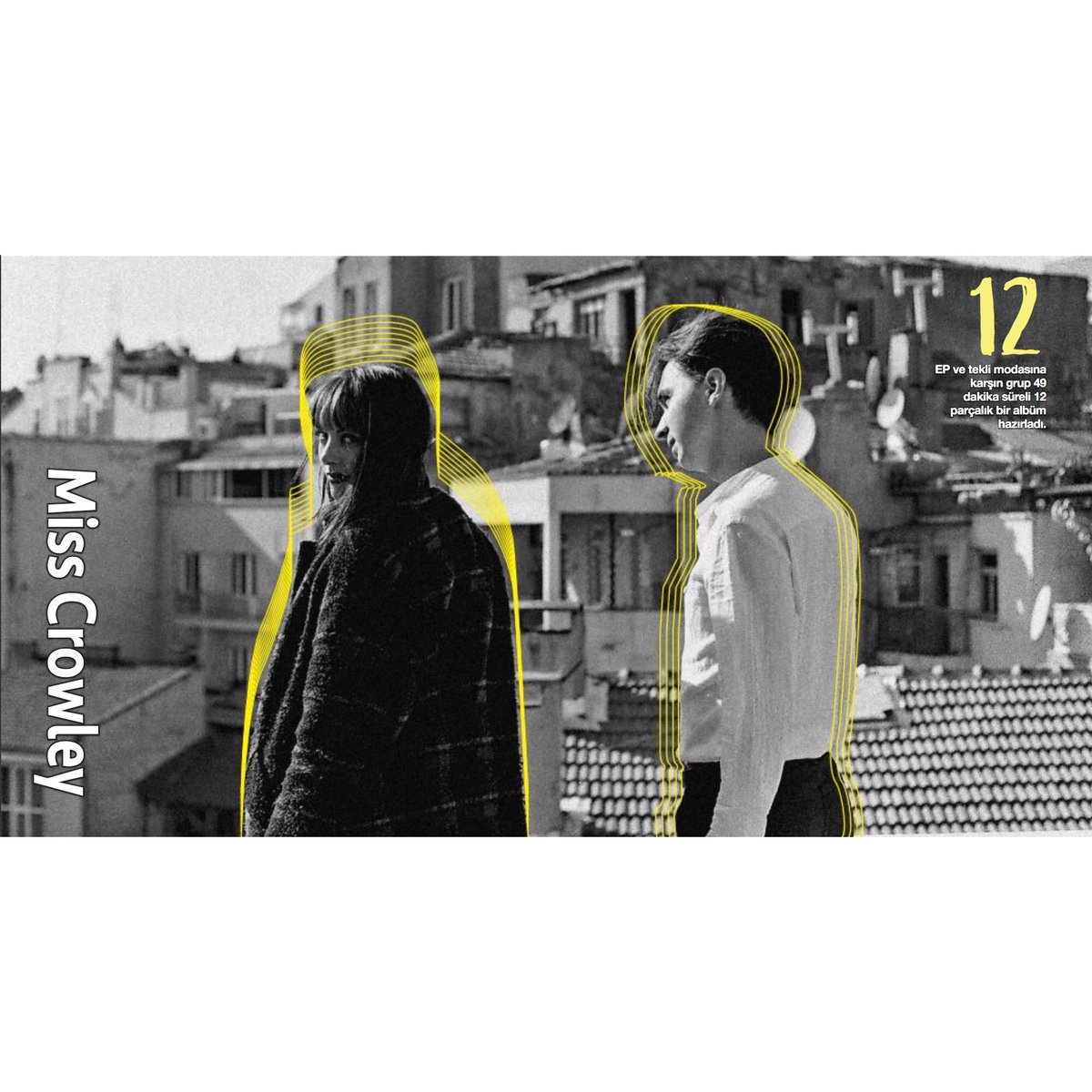 misscrowleynews's tweet photo. Yes it’s unsettling times, but hope is all we need. Stay optimistic! “Melancholic but hopeful” our debut album story is on @yellow_bos 
_

Böyle zor zamanlarda tek ihtiyacımız umut. İyimser kalın! “Karanlık ama umut dolu” albüm hikayemiz Back on Stage’de. https://t.co/KXPXpLsxiL