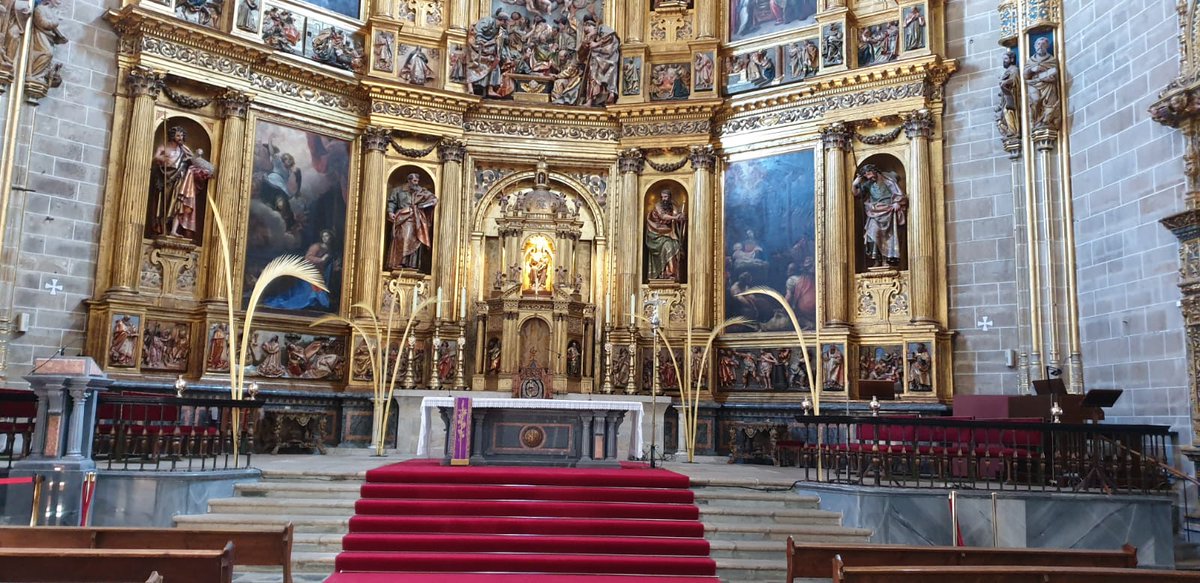Domingo de Ramos. Catedral de Plasencia (05/04/2020)
#catedralesdeplasencia #plasencia #semanasanta2020 #copeplasencia