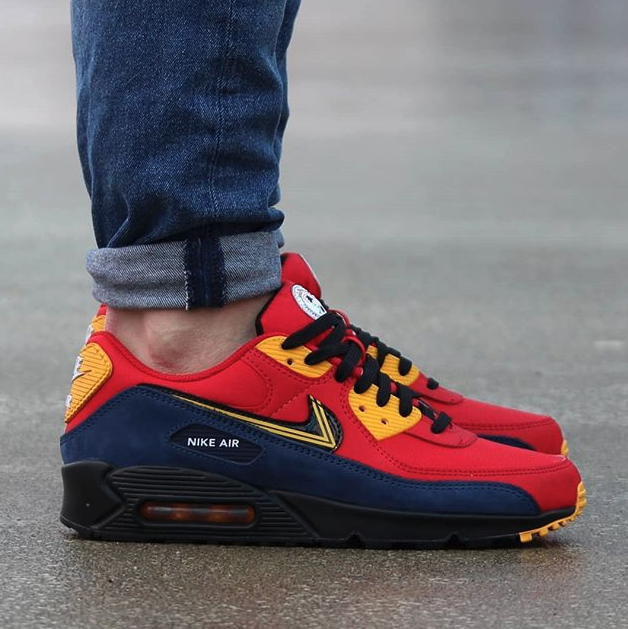 Nike Air Max 90 Premium London City Pack University Red Bl Kixify Marketplace