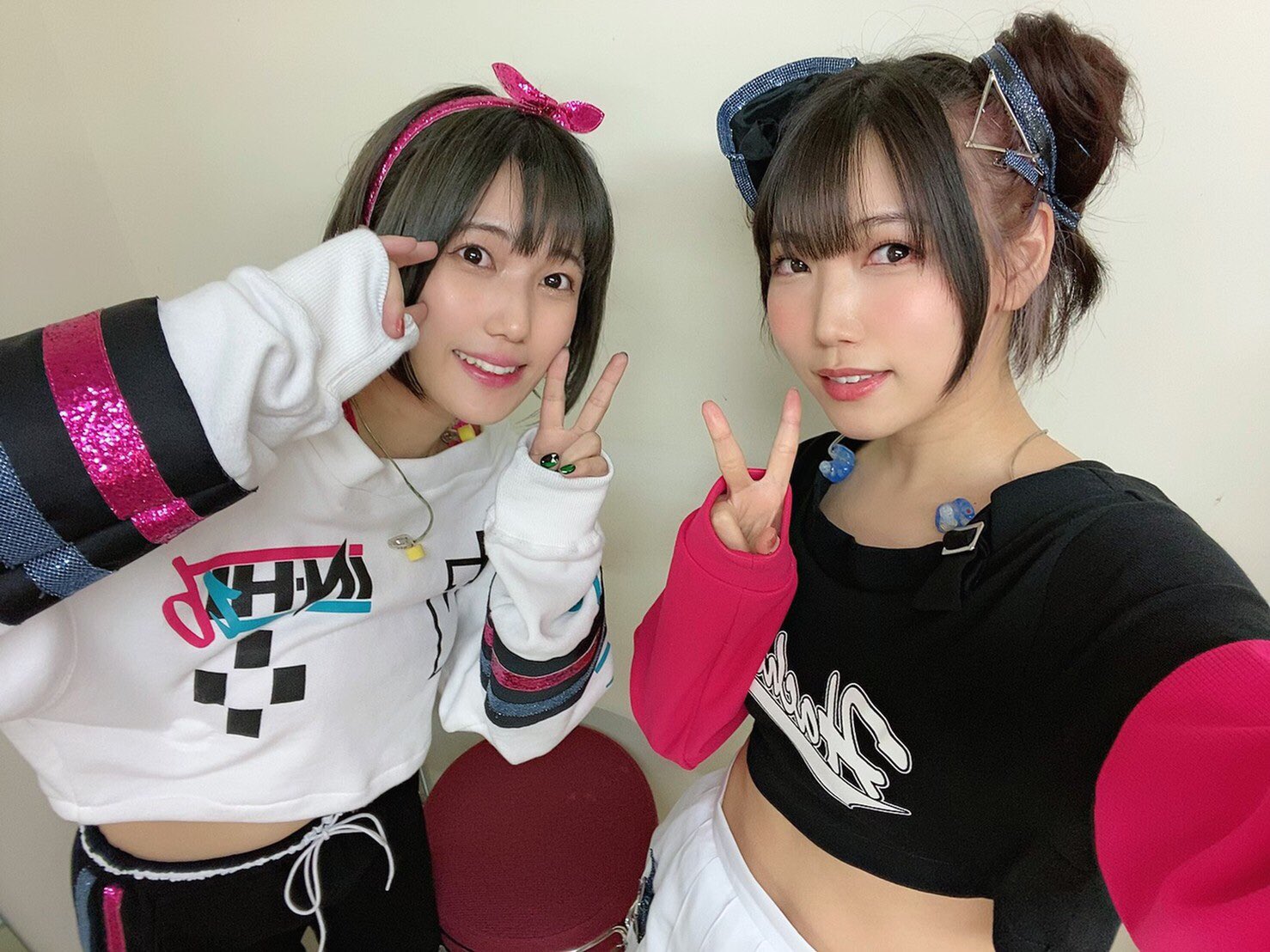 福緒唯 相坂さんとお腹組です ハチサマ4 ハチナイ 採寸の日にリンちゃんがお腹を出していることを知り驚きました