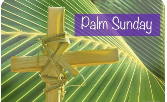 Wishing everyone a blessed Palm Sunday. As we begin Holy Week, sending prayers full of hope during this difficult time. #PalmSunday