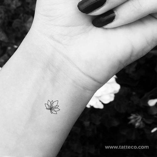 26 Exceptional White Lotus Tattoo Ideas | White lotus tattoo, Simple lotus  tattoo, Lotus tattoo