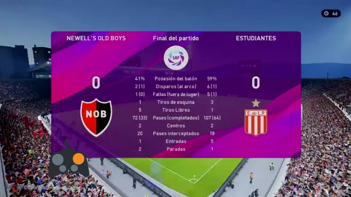 Nikotiis_97's tweet photo. Última fecha del grupo D 
de la copa 11 vs 11 @CANOBeSports @AfaVirtualLiga 
-
Un empate con sabor a victoria 0 a 0 contra Estudiantes.
Con esto nos aseguramos el segundo puesto del grupo y el pase a cuartos de final. 🎮 ⚽ 💪
-
#QuedateEnCasa
#Pes20
#VamosNewells 🎮 🔴⚫️ https://t.co/evTYSqTf1v
