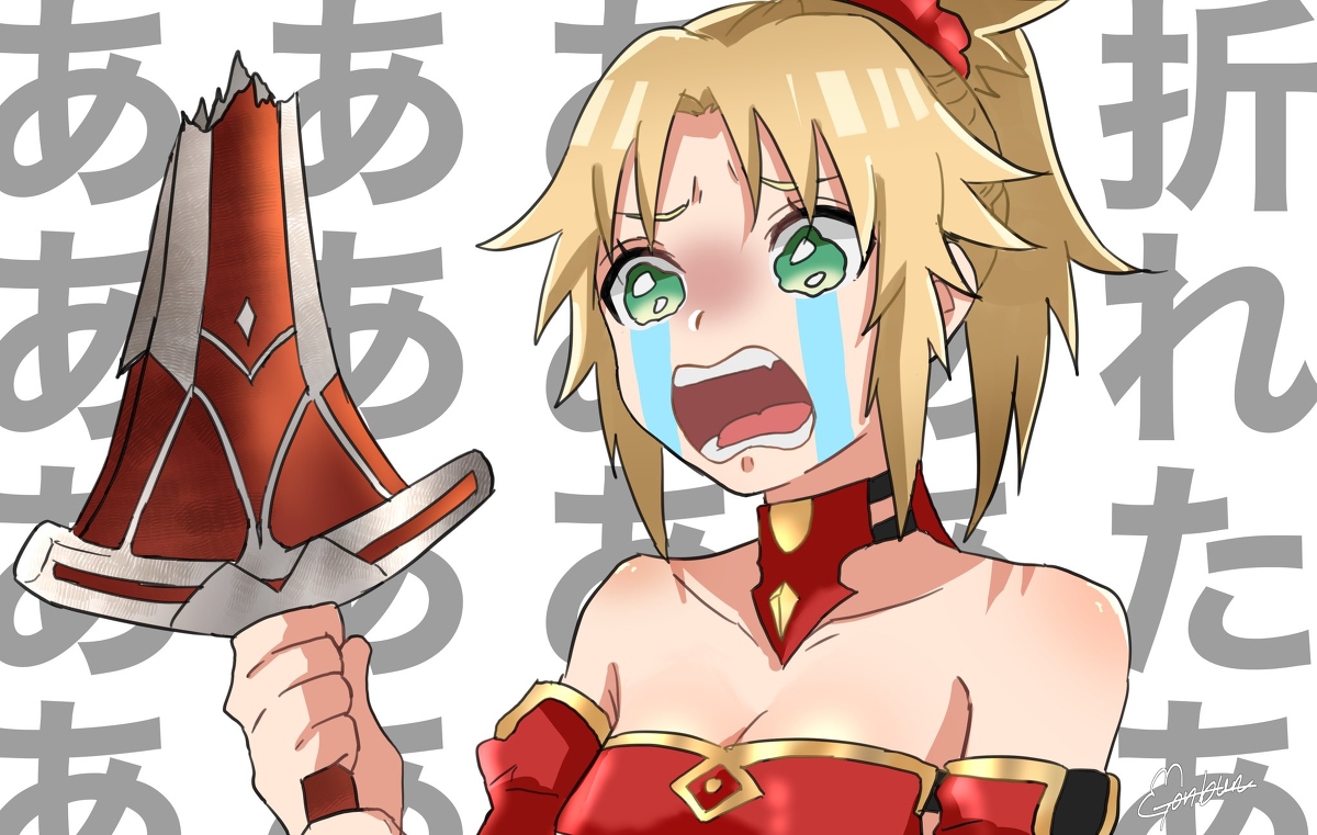 Fgo モードレッドのこれが見たかっただけ Fatego Fgo ゴンブル 多忙のイラスト