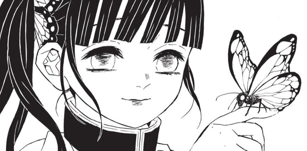 「 ว่างเปล่า ทรมาน โดดเดี่ยว ชีวิตแต่ละวันเป็นแบบนั้นมาตลอด .. 
       
           แต่แล้ววันหนึ่ง เสียงบางอย่างก็ขาดสะบั้น จากนั้นฉันก็ไม่รู้สึกทรมานอีกเลย 」

                  — Tsuyuri Kanao ❀ 栗花落 カナヲ