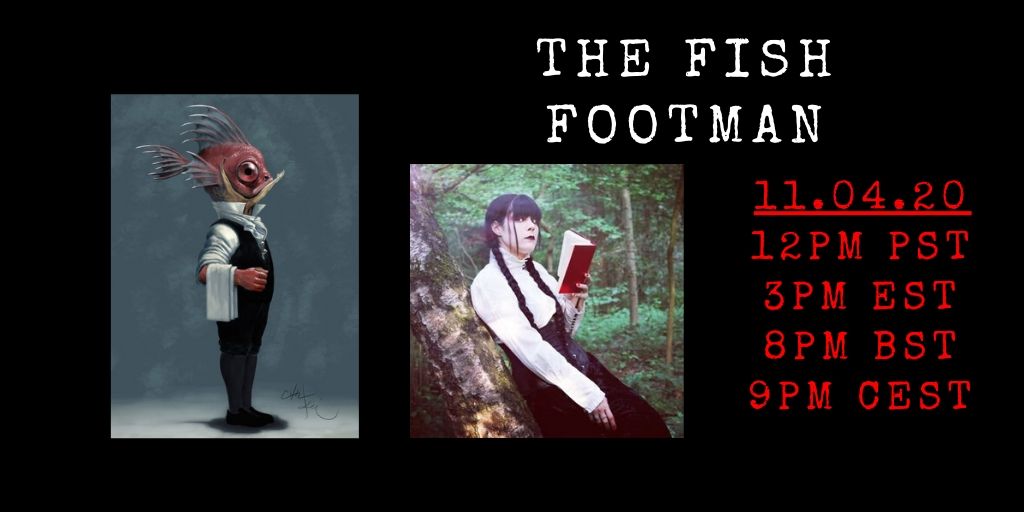 The Fish Footman is..  @kashawonderland!
