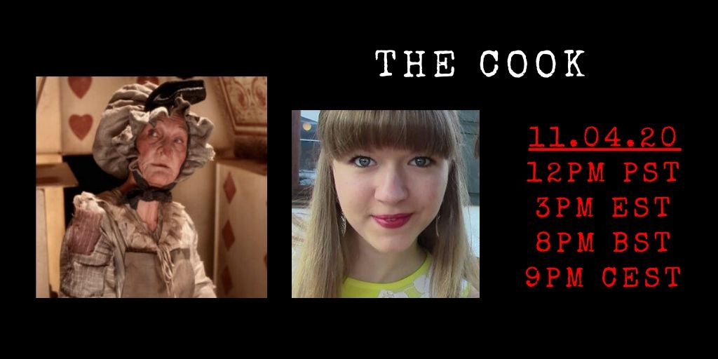 The Cook is...  @Katelovescolour!