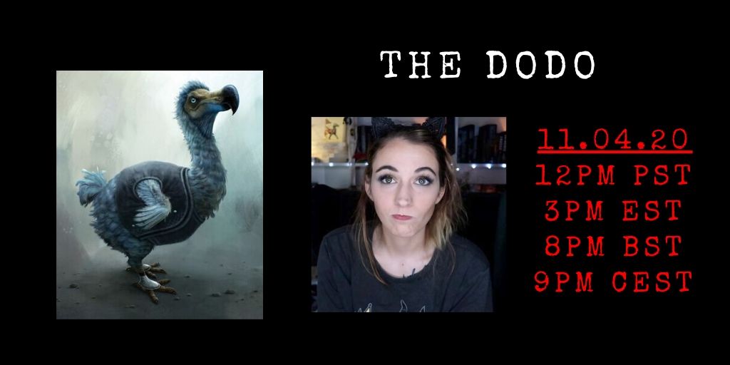 The Dodo is...  @thewildSasha!