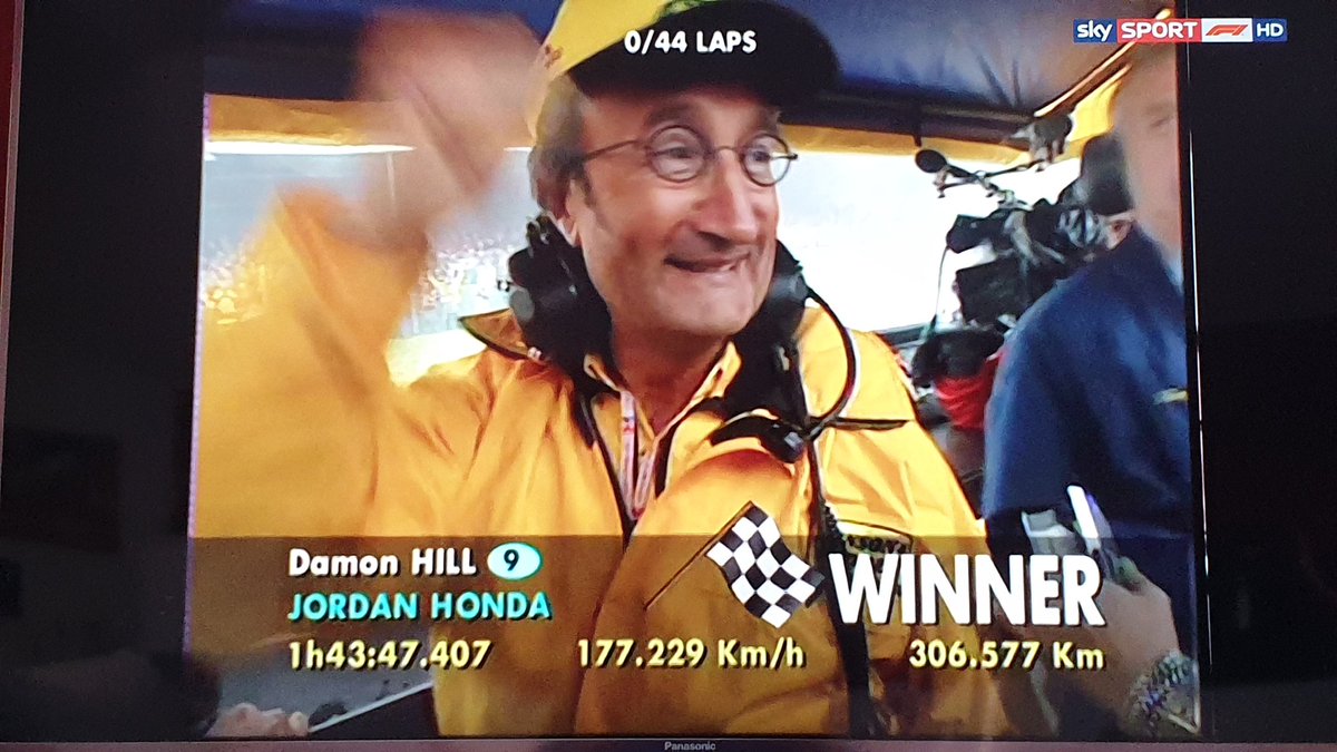 MS2K's tweet photo. Doppelsieg für Jordan Mugen Honda! @HillF1 vor #RSC - Was für ein Grand Prix! Er wird sicherlich in die F1 Geschichtsbücher eingehen #Spa1998 #SkyF1 https://t.co/x1pJ5Zg7xA