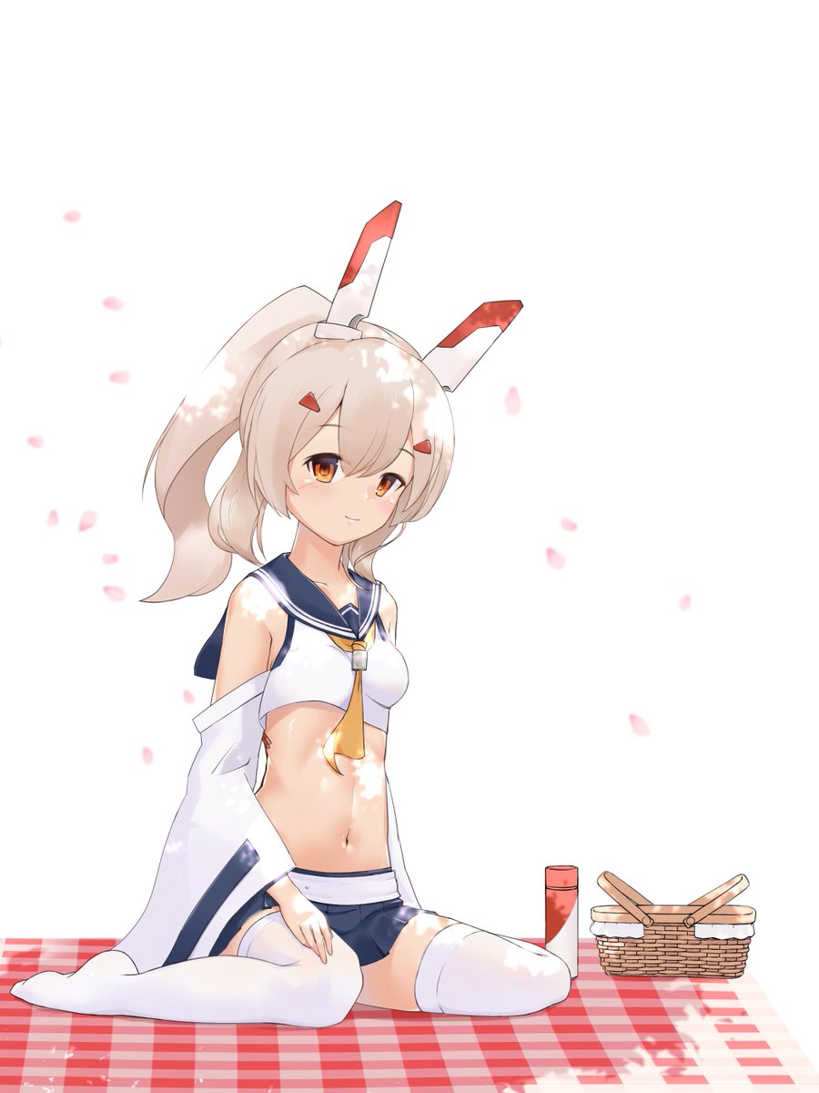 髪の毛ミスってたので修正です...
お花見波 