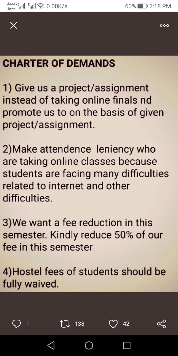 Asadullah_Khan1's tweet photo. Will not let anyone Play with the Future of Students..

Private Institute mafia Education of Students is not your business
 
 #WeRejectOnlineClasses https://t.co/kNPIHGAZPC
