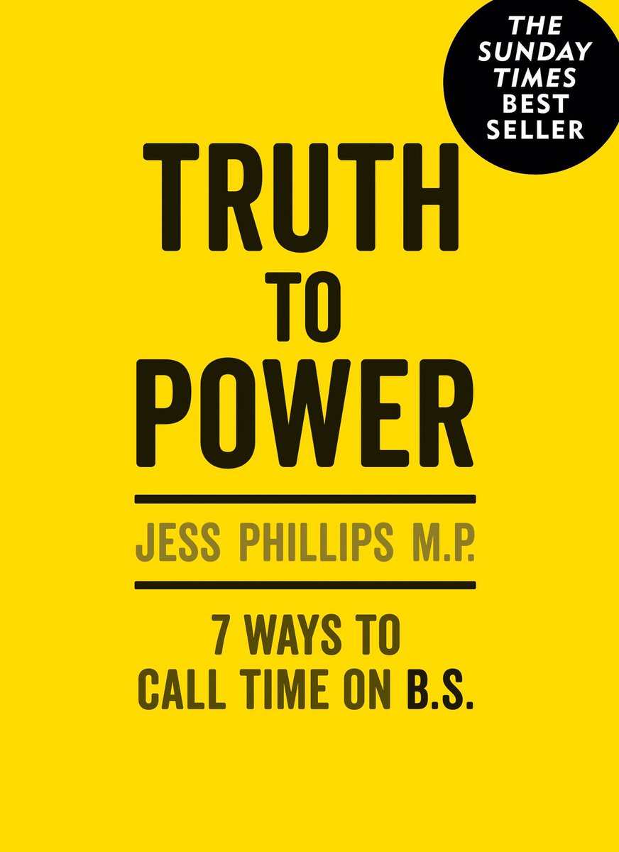 Book 12: Truth to Power - Jess Phillips Not book 12 (forgot to thread it!) I really enjoy Jess’s writing but for a short book this felt a little lacking in substance; perhaps a tad repetitive.