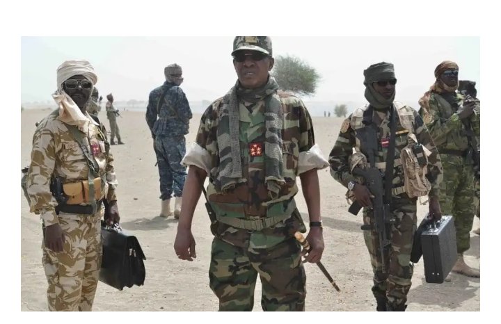 Deby vows to wipe out BH & ordered the military to prepare for battleWithin 72 hours, Chad deployed gunships, gun trucks, armored vehicles and a large number of soldiers to the warClad in a full military uniform and a walkie-talkie President Deby witnessed the launch of d war