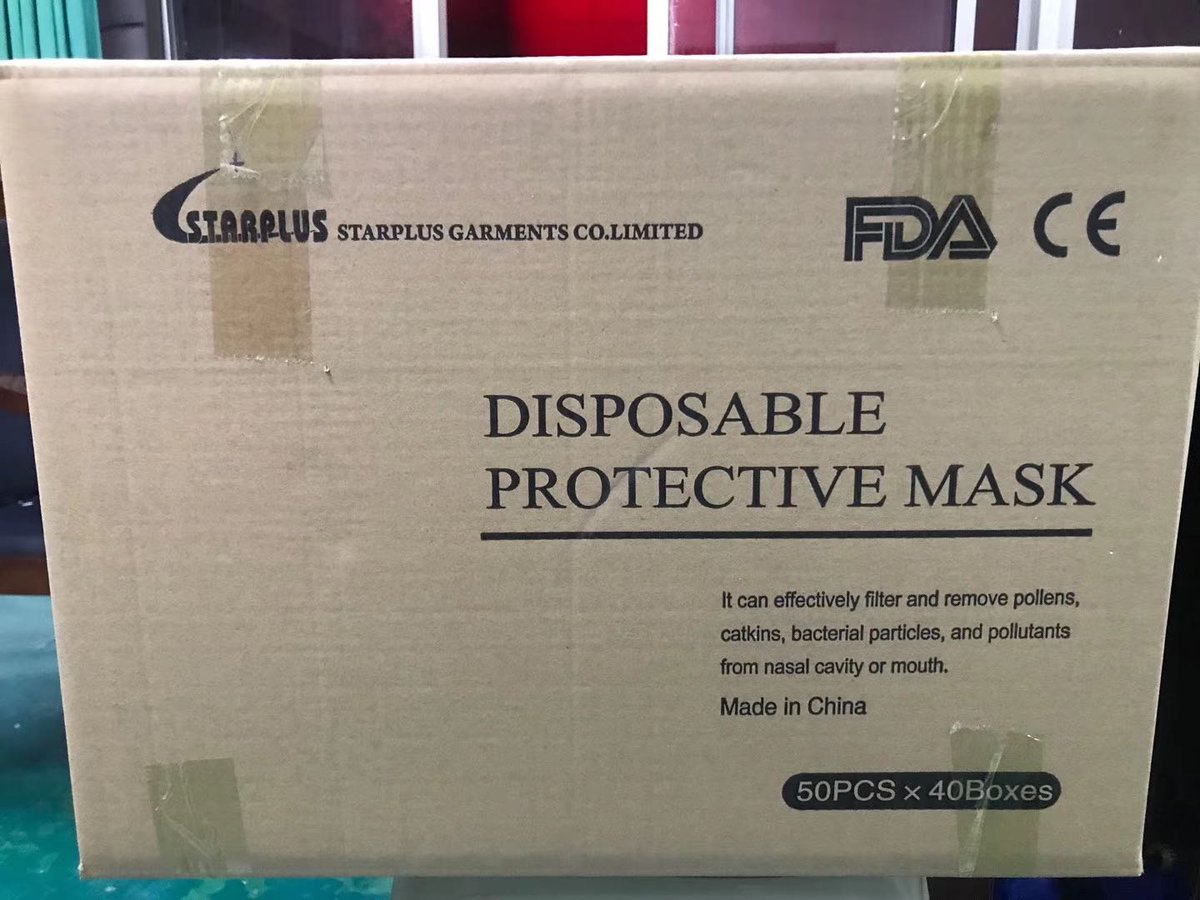 iisp_hk's tweet image. Name: 3 Layer Non-Woven Disposable Face Mask CE &amp;amp; FDA certificated
MOQ: 400 pieces per kilogram by Fedex, In Stock
Price: RMB 1.5 (USD 0.22)
TEL/WhatsAPP: +86.13539583645
Wechat: nicenic-helen
