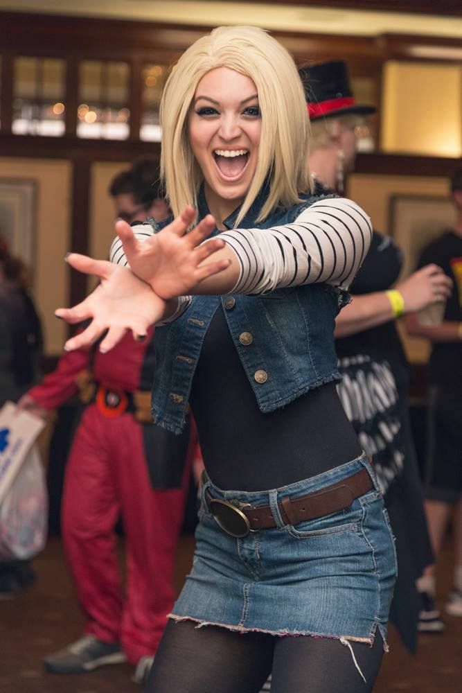 Android 18 Lazuli ラズリ C18 人造人間18号 Cosplay コスプレ tweet media