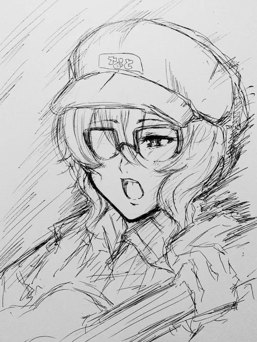 なんか暗い画面の中カブのうた歌ってた変な人 