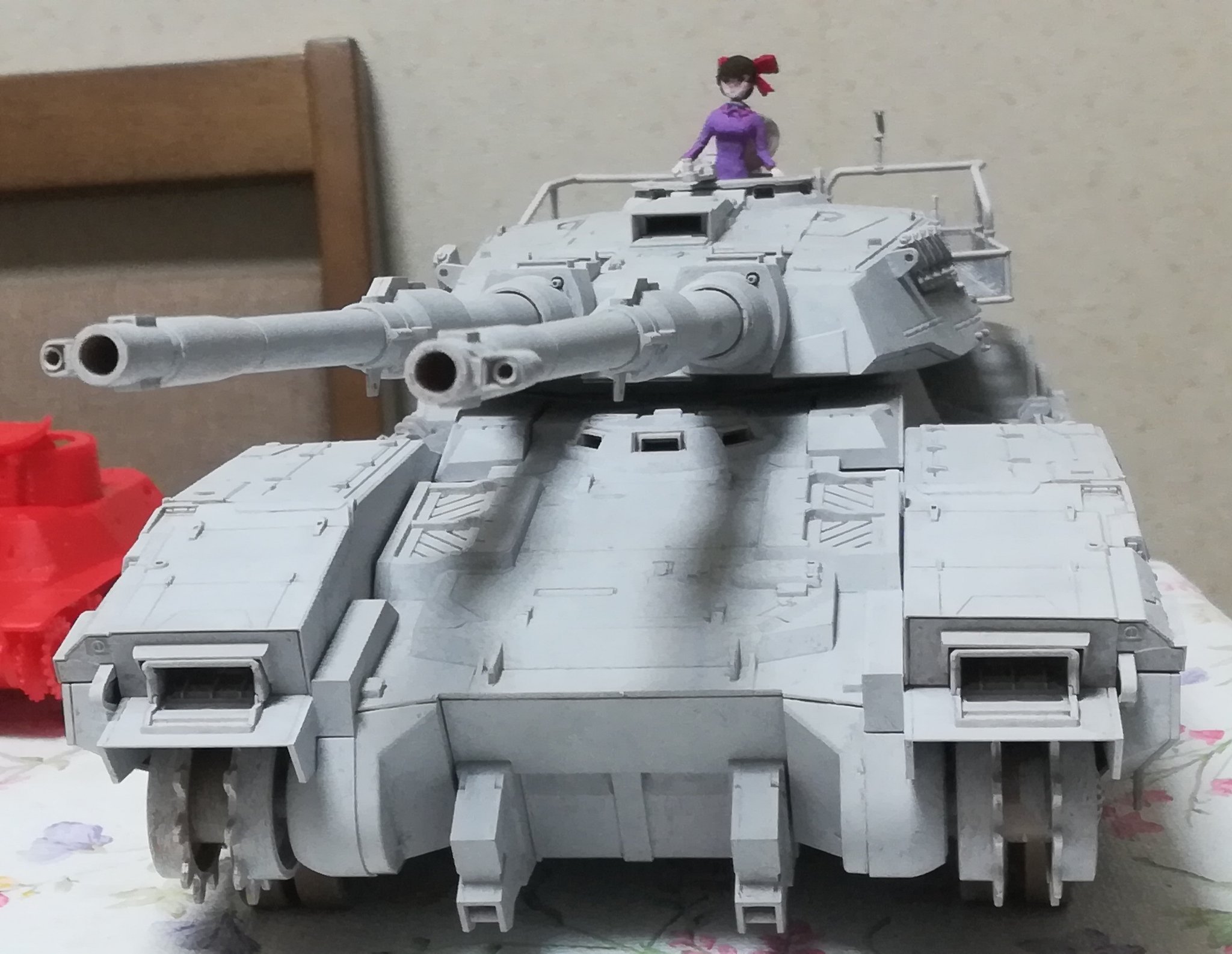 てけ めがねっ子推し 鶴姫しずかちゃん 製作中の地球連邦軍の61式戦車に乗せてみた やべぇ 勝てる気がしねぇ 笑 鶴姫しずか 地球連邦軍61式戦車 てけ めがねっ子推し 鶴姫しずかちゃん 製作中の地球連邦軍の61式戦車に乗せてみた やべぇ 勝てる気がしねぇ 笑 鶴姫しずか 地球連邦軍61式戦車
