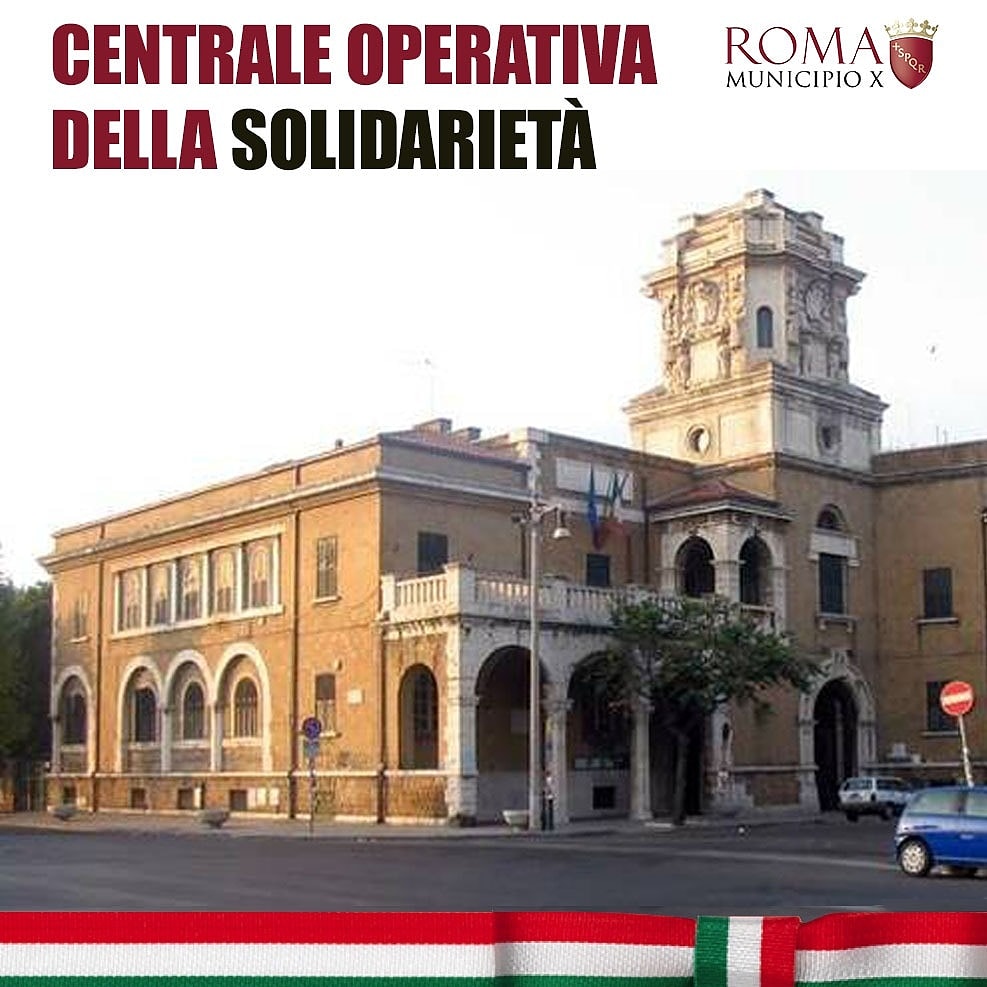 UNA CENTRALE DELLA #SOLIDARIETÀ NEL MUNICIPIO #ROMA X!
L'Amministrazione Municipale è vicina a chi nell'emergenza #coronavirus è ancora più fragile
 
 #uniticelafaremo bit.ly/2V4TpqH 

#coesione e #giustizia sociale per #ostia e entroterra