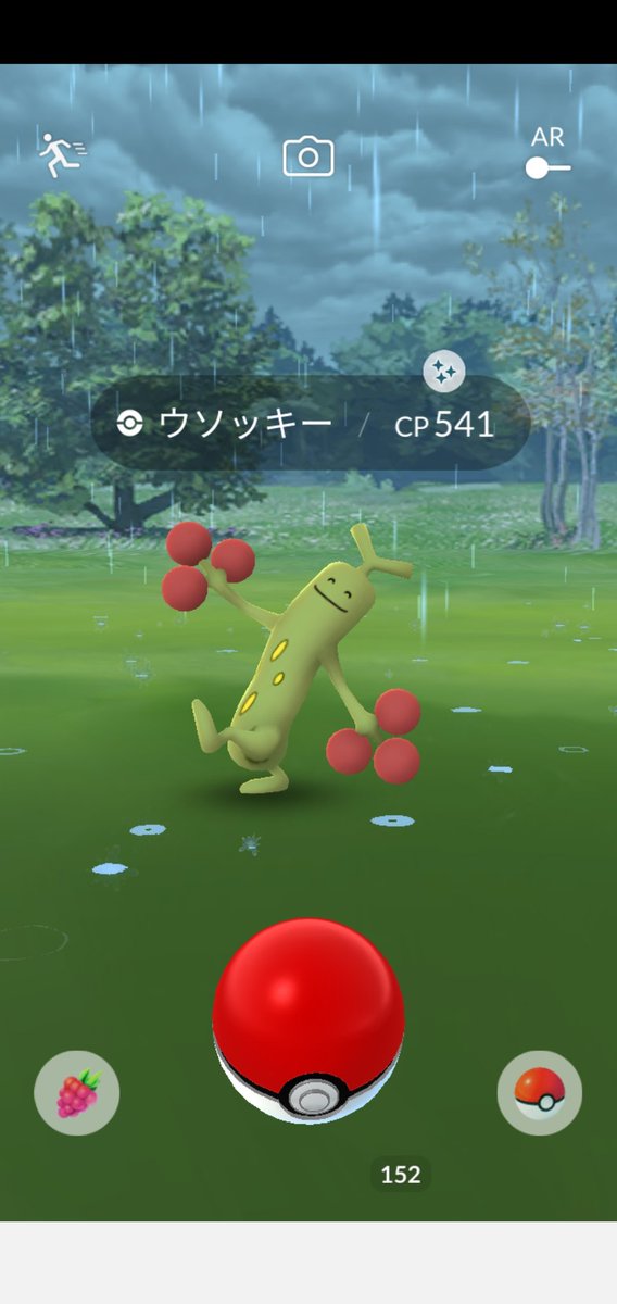 Amazinghisa على تويتر 今日のポケモンgo活動2 今日はなかなか散策できない中 色違いウソッキーが W 少し進んでまたタップしたら 本日2匹目の色違いウソッキー ﾉ W ﾉ あとは珍しいのだとゴーストとジュプトルと遭遇 ポケモンgo ウソッキー 色