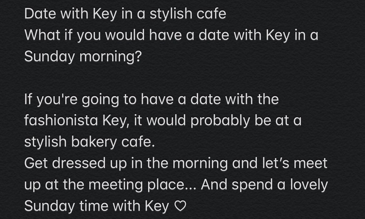  SeeK Vol.015: Date with Key in a stylish cafeWhat if you would have a date with Key in a Sunday morning? (Cont. in the thread) #키  #KEY  #기범  #KIBUM #샤이니  #SHINee