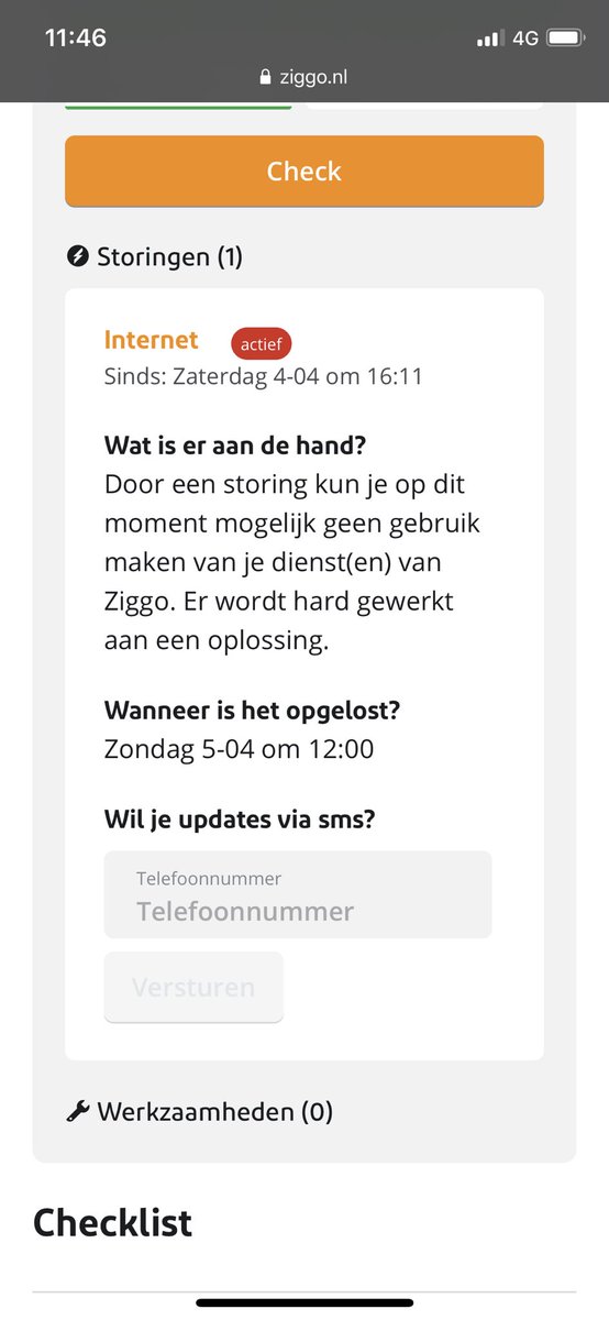 venustaha's tweet photo. @ZiggoCompany fijn kan met niks bezig zijn, internet nodig voor mijn schoolwerk. Mijn mb’s zijn inmiddels op. Wanneer is deze storing nou eens voorbij😤 https://t.co/U09Ccp7NeM