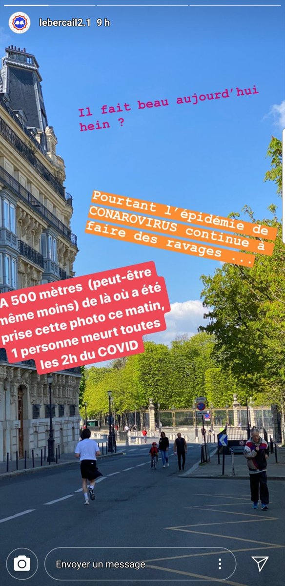 IsabelleGayrard's tweet photo. Message de mon fils et ma belle-fille tous deux médecins et parmi les soignants du Covid à Cochin : https://t.co/UBOeIl8LJn