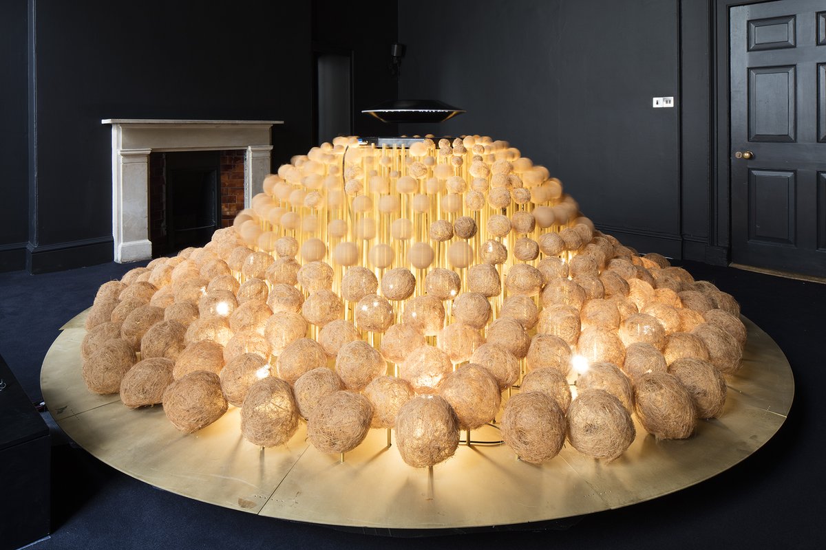 londonbiennale's tweet photo. Indonesia’s pavilion for #LDB16 was inspired by the 1955 Asian-African Conference.
The dome, made of coir and derived from the mandala, represented the continuing search for the principles enshrined in the Bandung Charter: independence, equality, humanity and peace. https://t.co/yYRl51q7FH