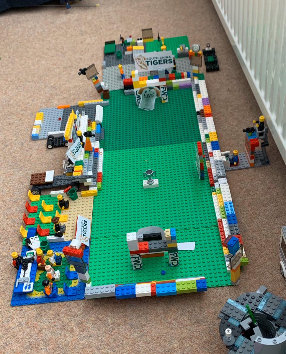 Happiness is Egg Shaped on Twitter: "🧱🏉LEGO RUGBY🏉🧱 A little piece of  Hong Kong has been created in Aberdeenshire by Callum Pratt. This model of  @HKFCrugby is FANTASTIC! It's ready for the @