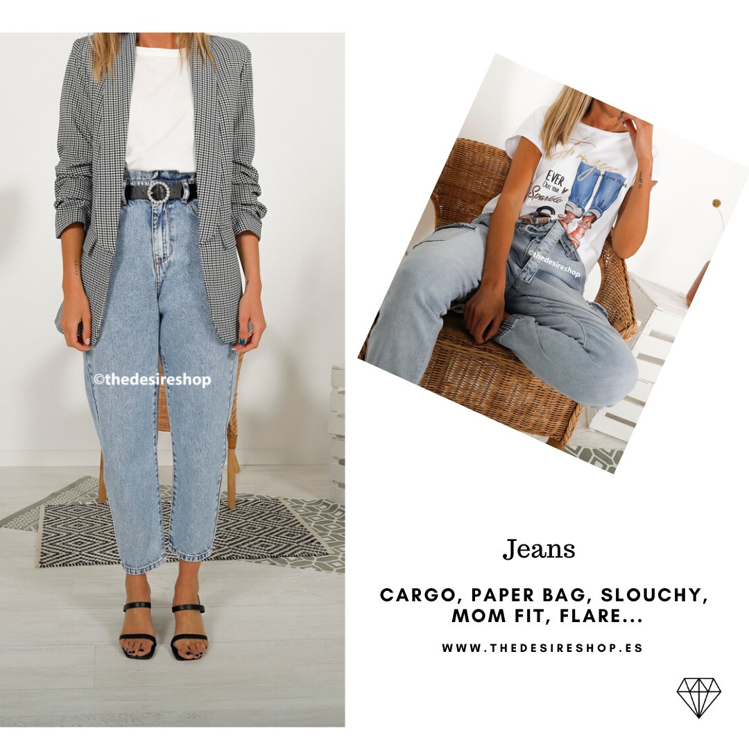 ⚡️Sabes que estamos de promo y que puedes llevarte tu pantalón favorito con un 20%dto. ? Que modelo sigue faltando en tu armario?
.
.
💎 Todos disponibles en thedesireshop.es 💎
.
.
#tdsboiro #thedesireshop #jeans #cargo #momfit #paperbag #pitillo #flare #promo