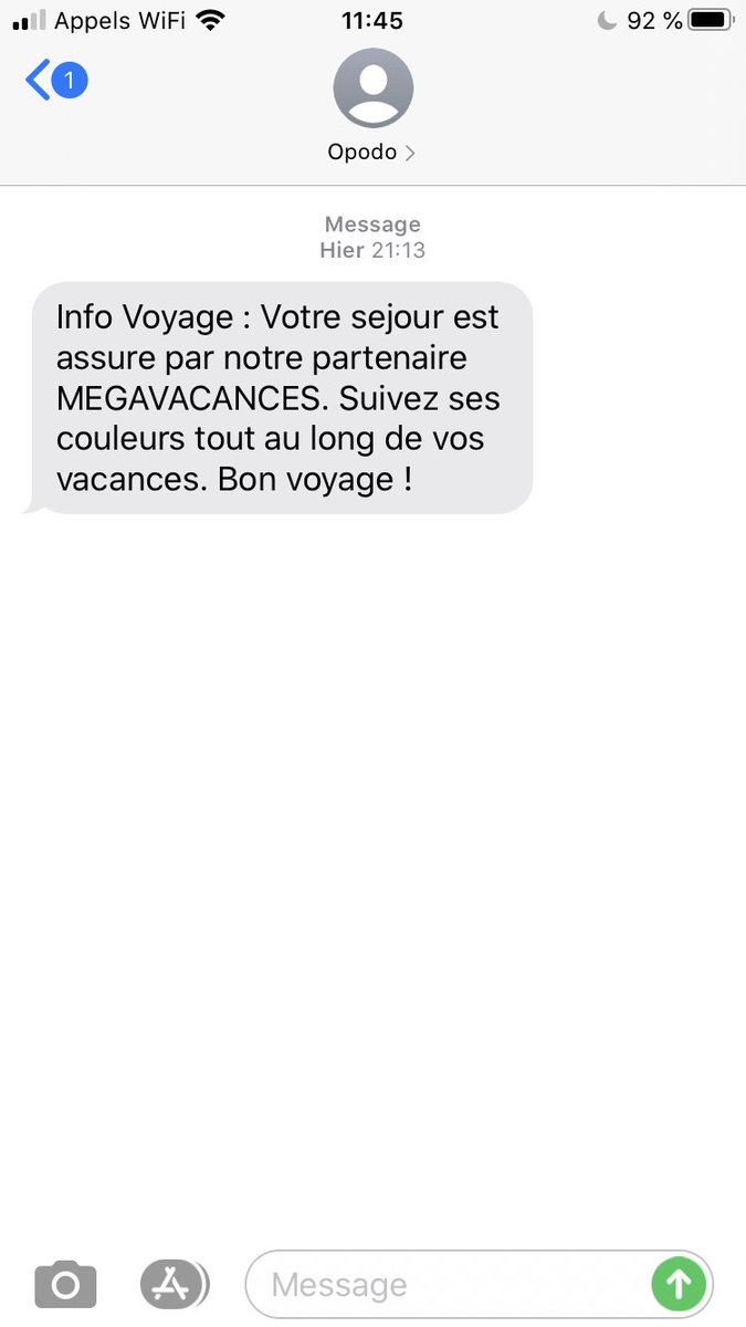 Marketing <a href="/opodo/">Opodo</a> : je m’interroge sur votre marketing direct et contrôle de vos dépenses...
J’attends toujours une réponse concernant le remboursement de mon voyage... #confinement #COVID19france